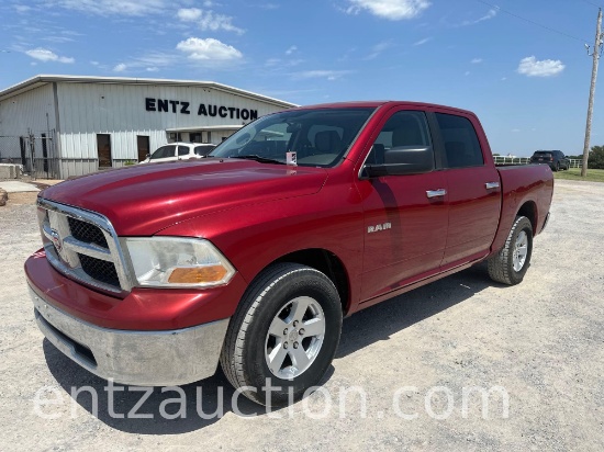 2009 Dodge 1500 Pickup, Gas, Auto, 2x4, Crew Cab,
