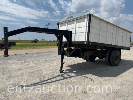 Gn Grain Trailer, 96" X 16', 44" Sides,