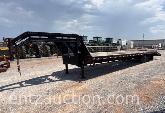 Pj Deckover Gn Flatbed Trailer, 30' X 96"