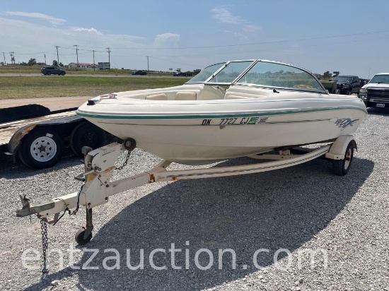 1995 Bow Rider Sea Ray Boat, 18' 2", Mercury