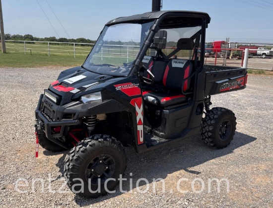 2016 Polaris 900xp Ranger, Single Cab, 4x4,