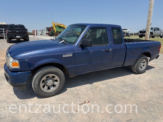 2008 Ford Ranger XLT Pickup, V6 Gas Engine,