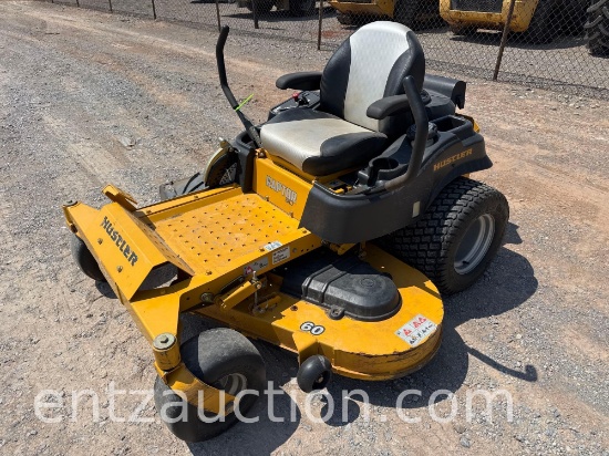 Hustler Raptor Sd Zero Turn Mower, Gas,