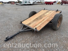 SHOPBUILT BP TRAILER, 46" X 6', 2" HITCH, SA,