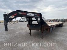 2016 MAXXD FLATBED TRAILER, 40' X 96",