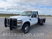 2008 FORD F350 PICKUP, V10 GAS, AUTO, SINGLE CAB,