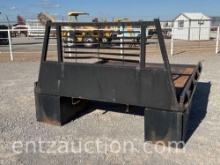 PICKUP FLATBED, 84" X 9' W/ HIDEAWAY GN BALL,