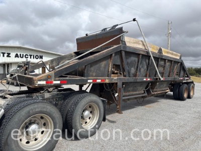 1980 Timpte Belly Dump, 2 Compartment,