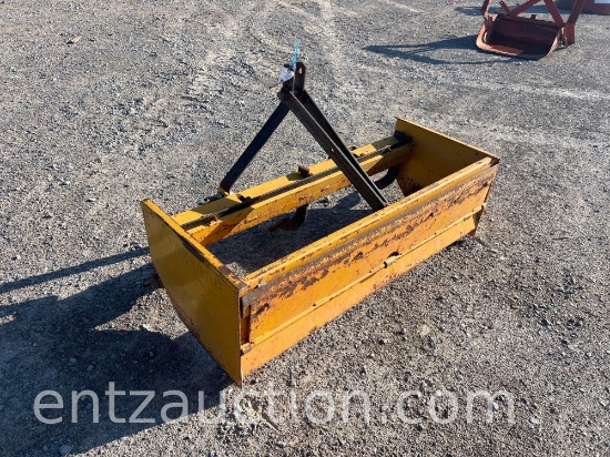 4' BOX BLADE, 3PT