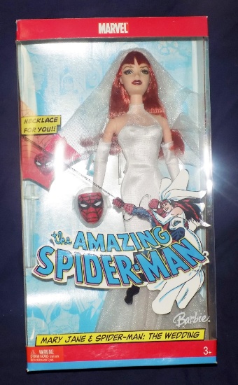 The Amazing Spiderman - Mary Jane And Spider Man - The Wedding Barbie