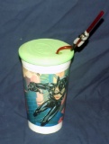 Cat Woman Sippy Cup With Straw