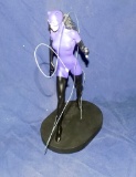 Action Figurine - Cat Woman With Whip - Whip Is Broken Off Hand - See Picture