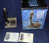 Very Nice Cat Woman Collection Statue - With Certificate Of Authenticity