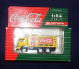 Die Cast 1:64 Coca Cola Collectable Flat Nosed Truck - Green