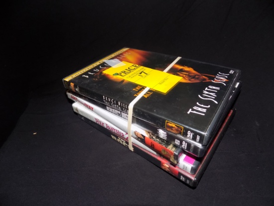 Lot of Five DVD Movies Including The 6th Sense