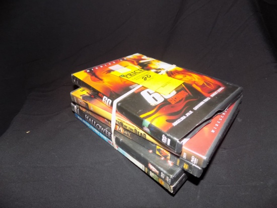 Lot of Five DVD Movies Including Gone in 60 Seconds