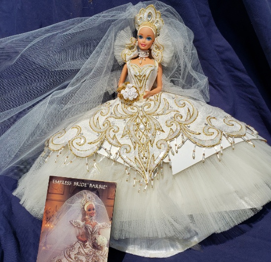 Bob Mackie Empress bride Barbie inbox