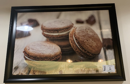 Large Wall Print Of Macaroons