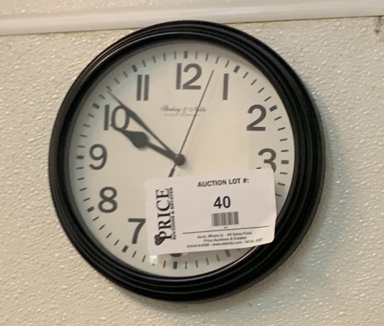 Set Of Two Small Wall Clocks (Battery Powered)