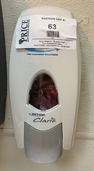 Betco Clario Kitchen Soap Dispenser