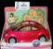 Cute Fisher Price New Volkswagen Beetle - Loving Family - with Decorator Decals