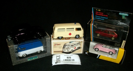 Lot of Various VQ Microbuses and Avon Bottle