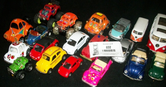 Lot of Various Cars, Buses and Toys