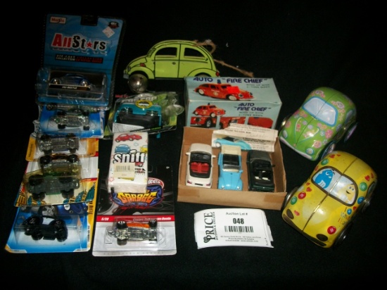 Big Box Lot of Volkswagen Cars and Collectables
