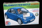 Unique New in Box Volkswagen New Beetle Motorized Auto Steering Sports Car Series by Tamiya