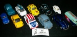 Volkswagen Toy Cars and Avon Blue Bottle