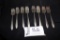 Lot 121: Eight Sterline Silver Forks.   These Forks Are Heirloom Sterling