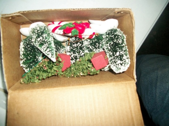 Lot 75: Mixed Lot Of Frosted Christmas Trees