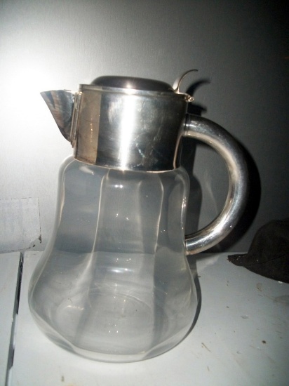 Lot 93: Vintage Juice And Carafe Pitcher