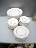 Lot 38: Huge Set Of Royal Daulton China - Tiara Pattern - More Than 100 Pieces Of This China!  Tiara