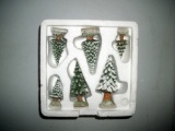 Lot 74: Mixed Lot Of Frosted Christmas Trees