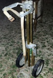 Lot 88: Golf Bag Wheeled Dolly - From The 50'S/60'S
