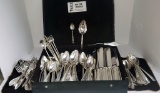Lot 143: 70+ Pieces Of Quality Silverware (Stainless And Silverplate)