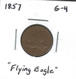 Lot 215: 1857 Flying Eagle Cent - G4