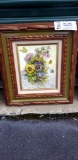 Spring Flowers And Butterflies - By Don Andrick 1981 - Signed - See Story In Photos