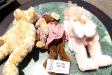 Three Bears One From The Bearington Collection, Cosgrove The Other Had A Ripped Tag,