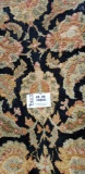 Indian Wool Woven Carpet. Hand Tufted Ant Kasan Navy And Red 3.8 X 6.8