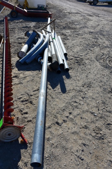 Assortment Of Grain Air System Piping, 4"