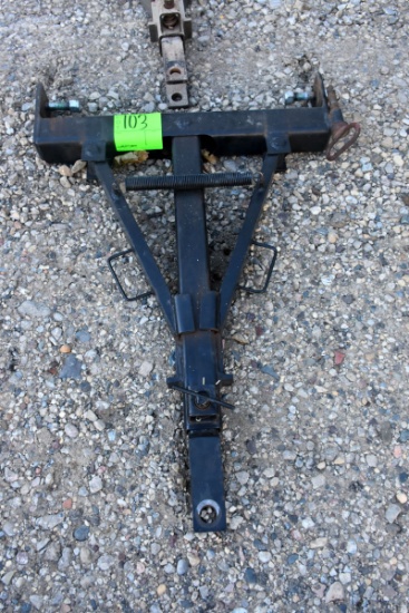 Front Tow Hitch For Pickup, No Mounting Brackets