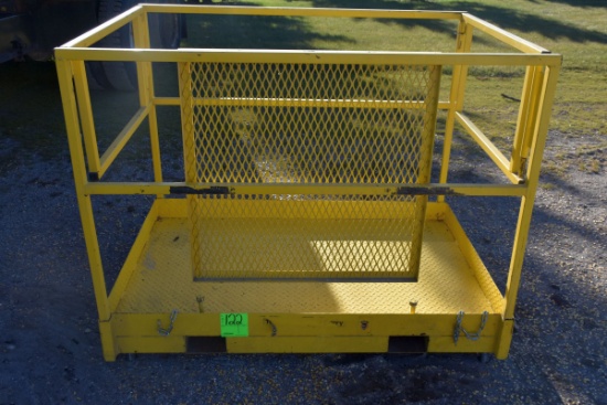 44”x60” Steel Man Lift Basket, 1000lbs Capacity