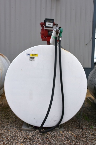1000 Gallon Fuel Barrel With Fil-Rite Pump