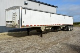 2004 Wilson Grain Trailer, 43’x96”x66”, Ag Hoppers, Roll Tarp, Spring Ride, 22.5 Rubber