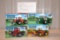 (5) Ertl National Farm Toy Show Tractors, 1/64th Scale, With Boxes