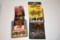 (9) Scale Models, 1/64th Scale Tractors, On Cards
