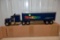Ertl Steelcase Semi Truck And Trailer With Box