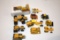 (11) Assortment Of 1/64th Scale Construction Equipment And CAT Tractors